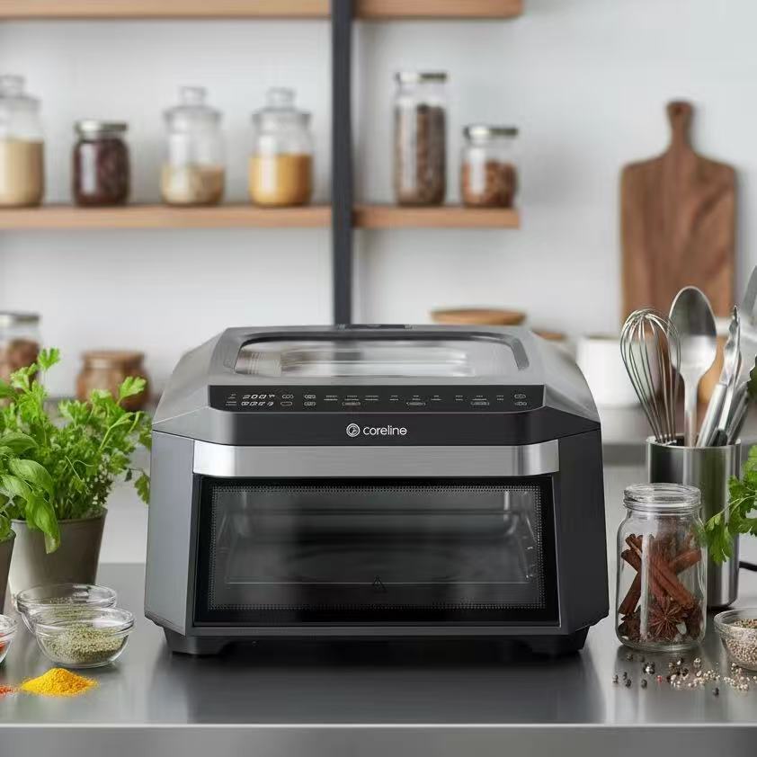 Plimist 13L Smart Pizza Air Fryer Oven with Rotisserie and Dehydrator