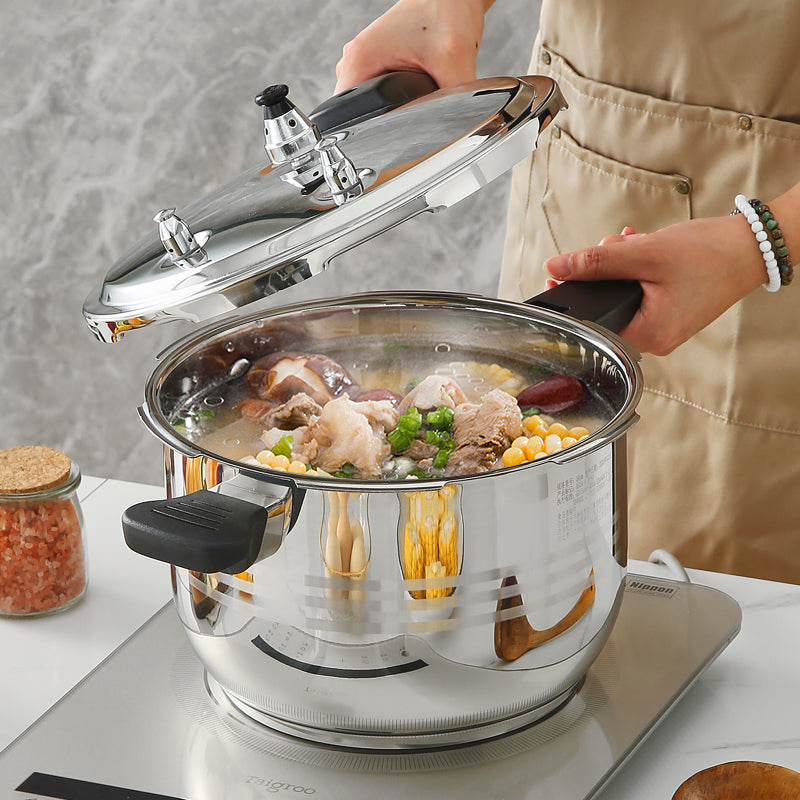 Plimist Stainless Steel 6 Litre Pressure Cooker